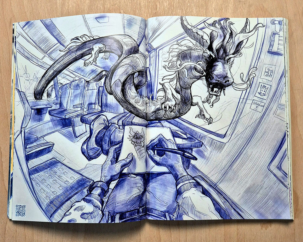 Artbook "POV" by Eli Schneider
